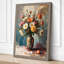 Faded Florals Boho - Wrapped Canvas-1636675860-1636675861