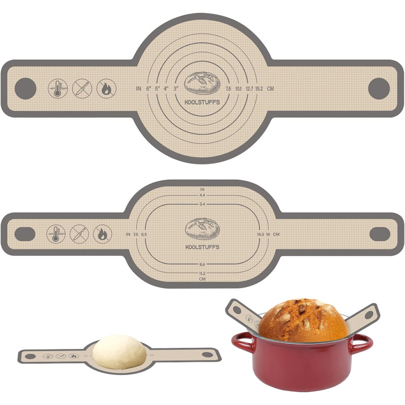 2 PCS Nonstick＆Reusable Bread Baking Mats