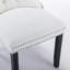 Chaise rembourrée en polyuréthane et velours-1309429674