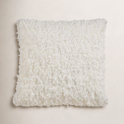 Heijo Faux Fur Throw Pillow