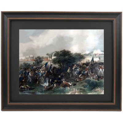 Battle Of Monmouth By Alonzo Chappel