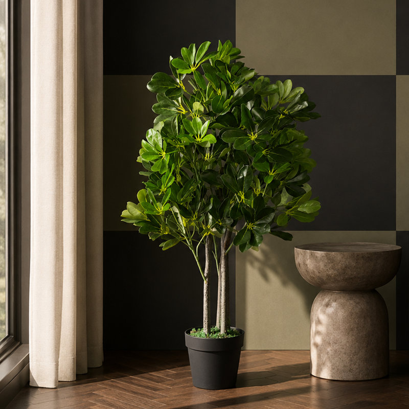 95cm Faux Ficus Tree in Pot Liner