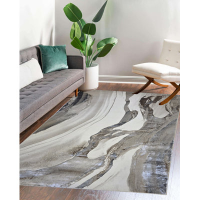 Moon Soft Cozy Brown Beige Area Rug