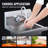 Wall Mount Hand Basin, 17 X 12.8 Inch, Stainless Steel, 360 Rotatable Faucet, Basket Strainer, Easy To Assemble, Commercial Sink, With Drainage, Rust-, High