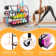 Freestanding Home Gym Storage Sports Rack
