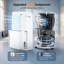 25L/Day Dehumidifier With LED Display: Custom Humidity Control, Silent 38Db, Effortless Drainage