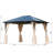 9 Ft. W x 11 Ft. D Metal Patio Gazebo