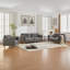6 Seater Fabric Settee