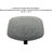 PERCH Chrome Turnalar Task Chair with Adjustable Armrests | Desk Height 17-22"-24926550