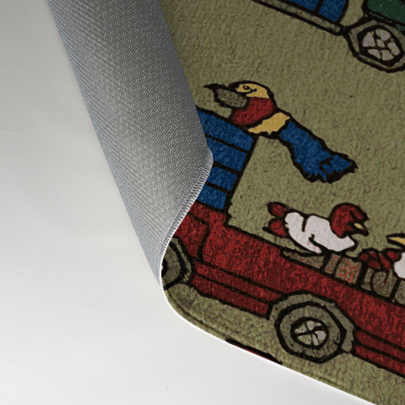 Tapis intérieur et extérieur brun Transport, Rectangle 9 pi x 12 pi