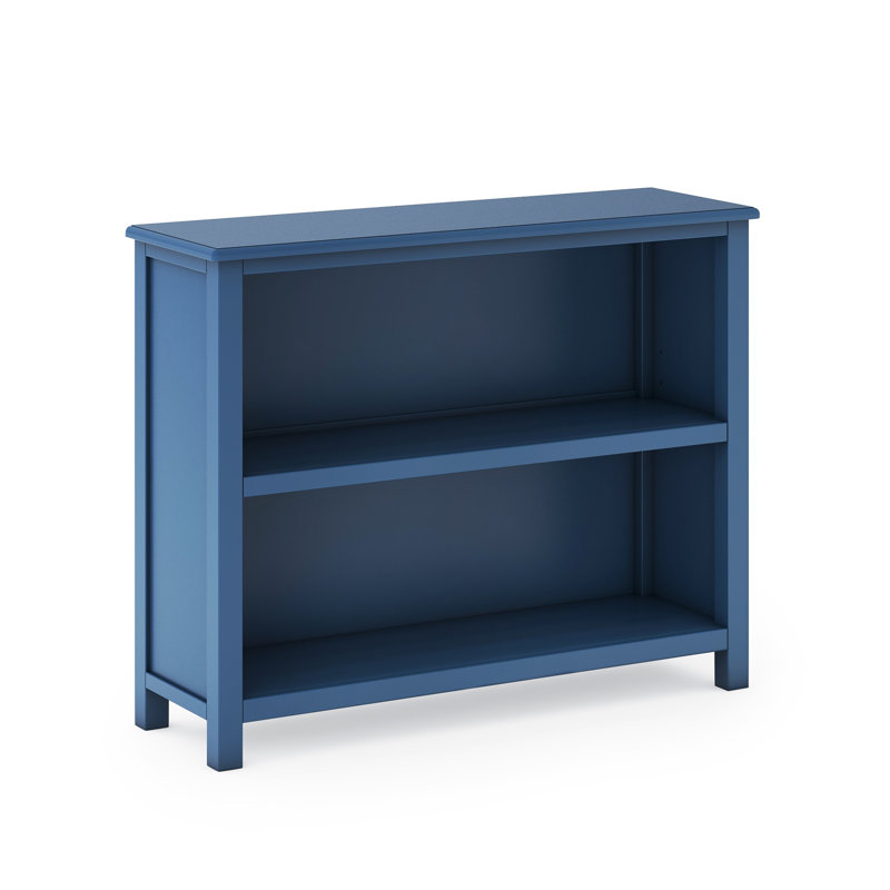 Taiga 2-Shelf Bookcase - Navy