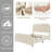 California King Size Platform Bed Frame with 50.2" Tall Headboard, Velvet Upholstered Bed with Vertical Channel Tufted Headboard & Footboard, Nailhead Trim, No Box Spring Needed-1419481637