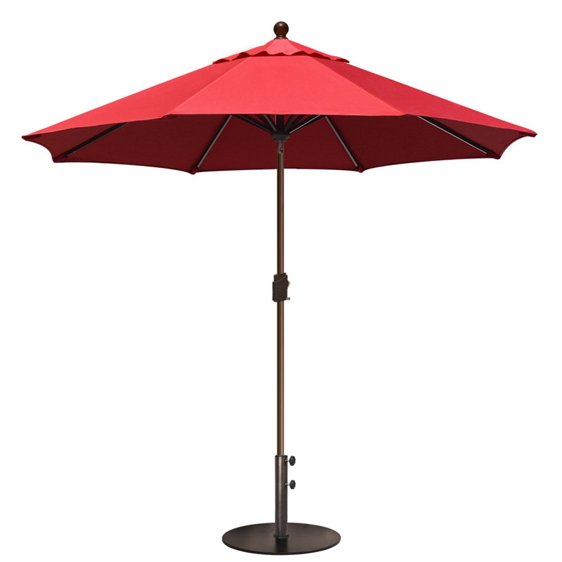 Parasol de marché 9 pi avec support