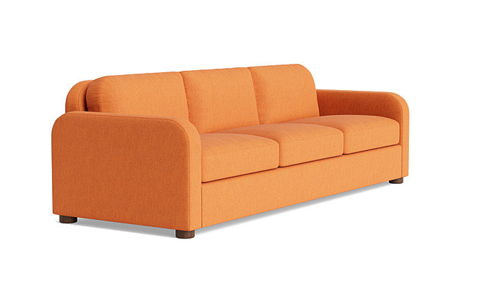 Archie Sofa (95"), Performance Weave - Carrot