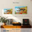 Gillard Seascape Poppies, peinture-108084499