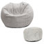 rucomfy Beanbags Slouchbag Large Corduroy Bean Bag Chair - Adult Bean Bag with Filling - Home Furniture Seating for Living Room or Bedroom - Machine Washable - 80 x 110cm-548671189-548671210