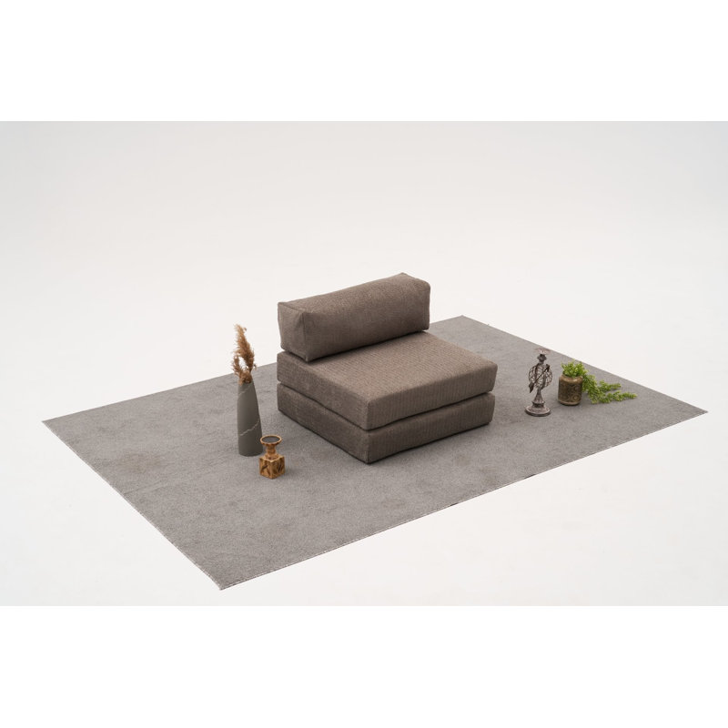 Canapé 1 place, Gris chenille