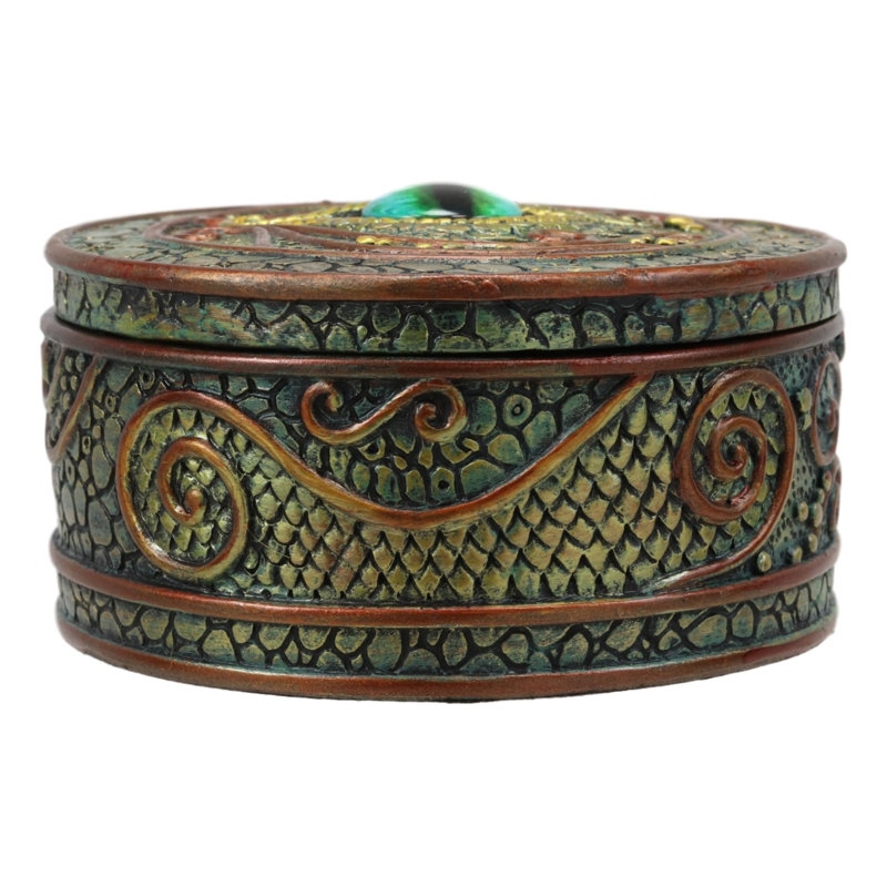 Boîte à bijoux yeux de la dragon et des balances