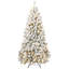 Arbre de Noël à mémoire de forme 5/6 / 7Ft PVC (avec lumière)-1125301081