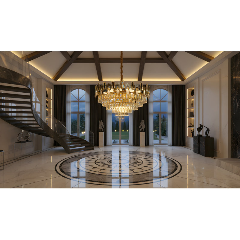 Lustre en cristal Aurelia Regent, H 16 po x l 16 po x P 16 po