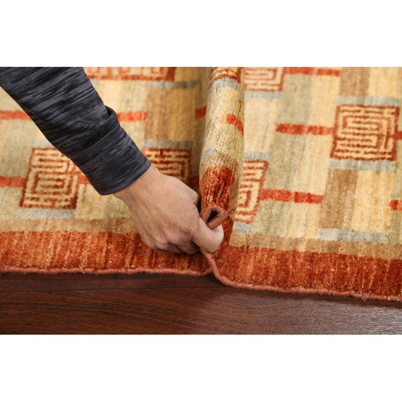 Tapis oriental géométrique Gabbeh 3 x 5