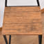 Ensemble de table de bar industriel pour 4 personnes, durable et élégant avec surface facile à nettoyer