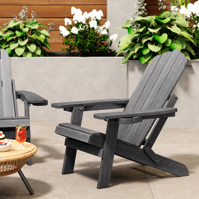 Chaise Adirondack avec repose-pieds et porte-gobelets HiPS