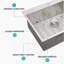 Kitchen Sink, Stainless Steel Kitchen Sink Basin