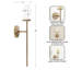 Blaise 14.0" Metal Wall Sconce-95762307-114543654