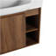 Meuble-lavabo mural 28 po avec lavabo en céramique blanche et porte à fermeture en douceur 28 po-389411385-389411778