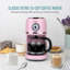 Cafetière 10 tasses Nostalgia Classic Retro, rose-123034386