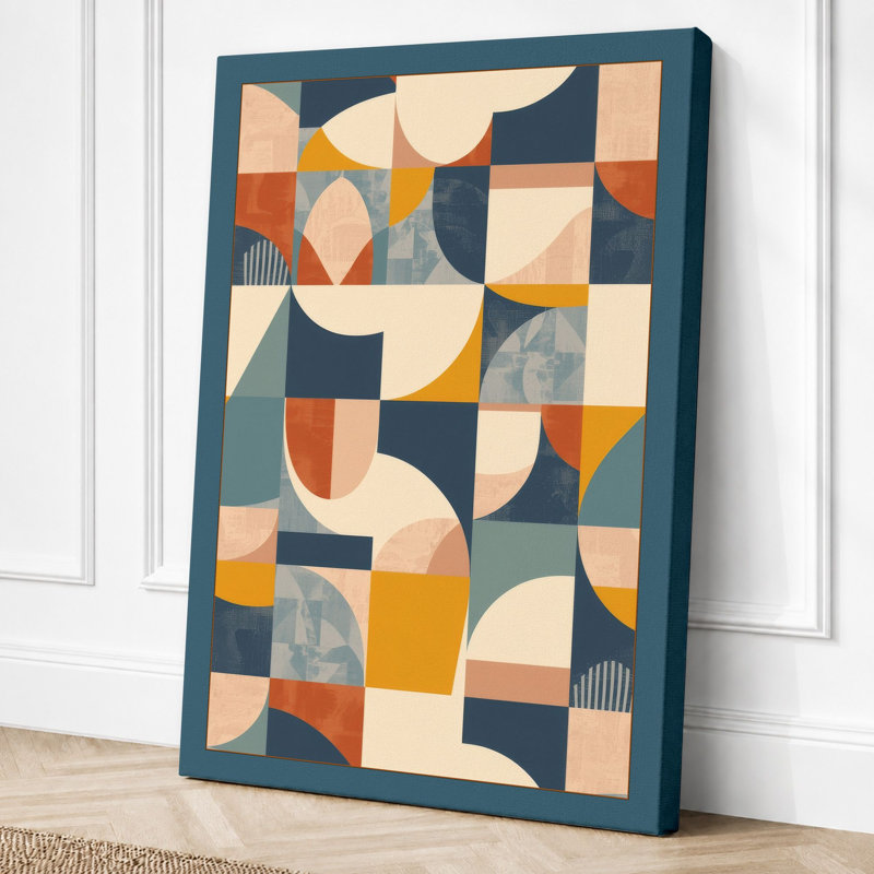 Print, 24x16 - 61.0 x 40.6 cm, Teal Border