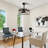 20 Inch Industrial Cage Ceiling Fan with Remote Control - 7 ABS Blades, DC Motor, 1H/4H/8H Timer