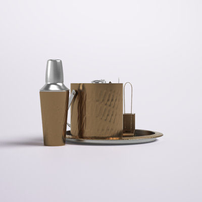 Luz Stainless Steel Bar Tool Set