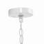 Luminaire suspendu en métal à 6 têtes