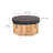 Anyi 110 Volt 2 - Person Red Cedar Oval Plug Plus Ice Tub