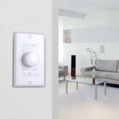 Rotary Volume Control In-Wall / Wall Plate