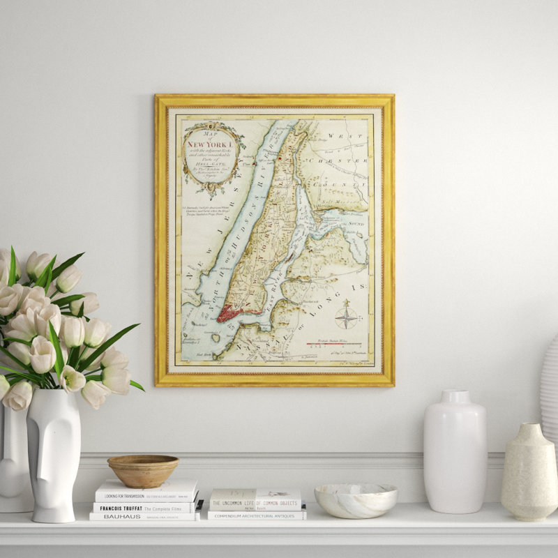 Map Of Hell Gate In New York Giclee Print by Soicher Marin Archives
