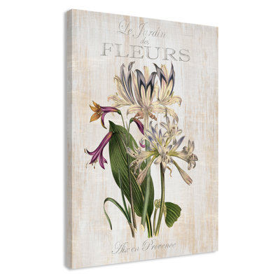 Botanical Posters Le Jardin Des Fleurs II - Painting