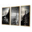 Phare, paysage d'imitation, ensemble d'art mural sur toile, 3 phares-1704451395-1704451394
