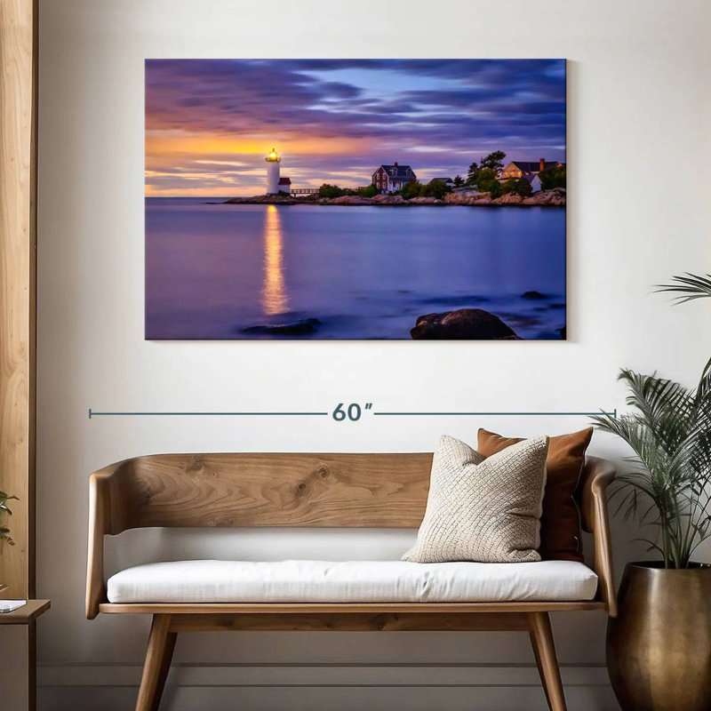 Annisquam lighthouse in massachusetts Aletra, H 32 po x l 48 po