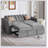 Versatile Convertible Sofa Pull Bed with Premium Materials for Two-260668544