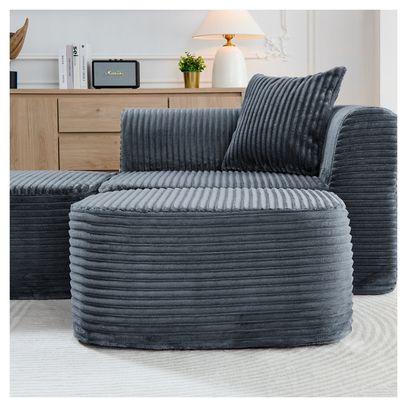 0'' Corduroy Sofa