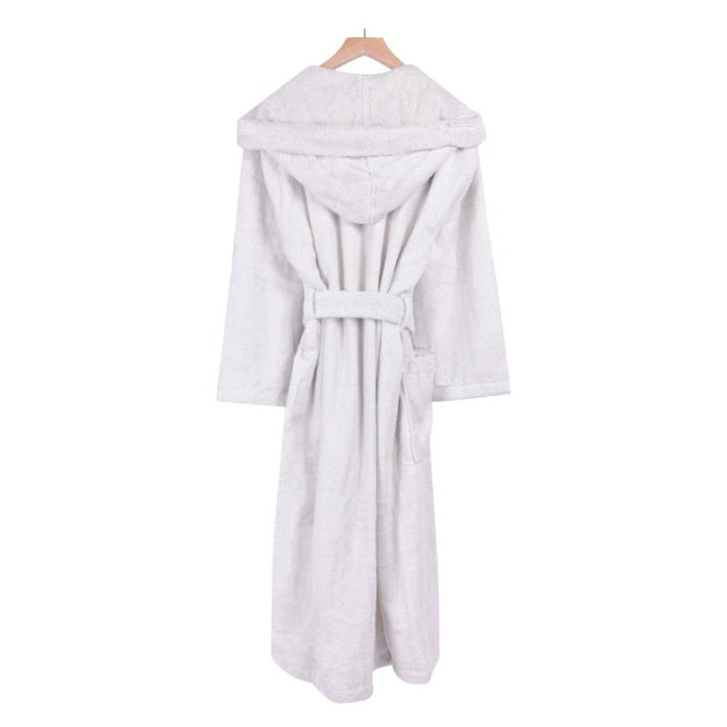 Mid-Calf Bathrobe with Pockets, L