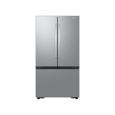 27 Cubic Feet Mega Capacity Counter Depth 3-Door French Door Refrigerator with Dual Auto Ice Maker -  Samsung, RF27CG5100SR