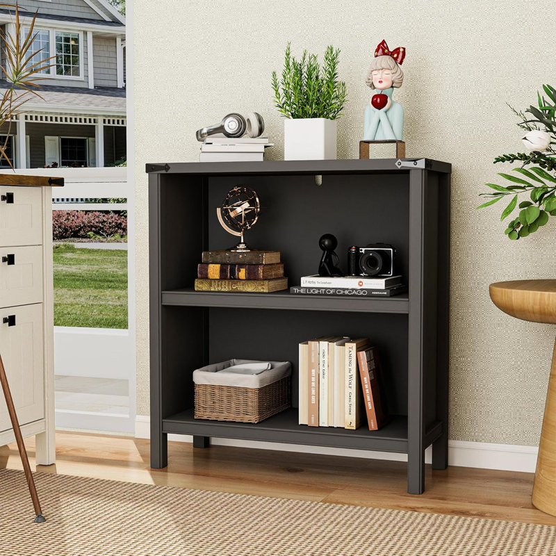 Ensemble de bureau 2 pièces, 30 po de hauteur et 43 po de hauteur, Black