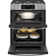 Ge Profile 30” Slide-in Double Oven Gas Range With Wifi Stainless Steel - Pcgs960ypf