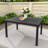 Hindertje Aluminum Rectangular Outdoor Dining Table-302644338