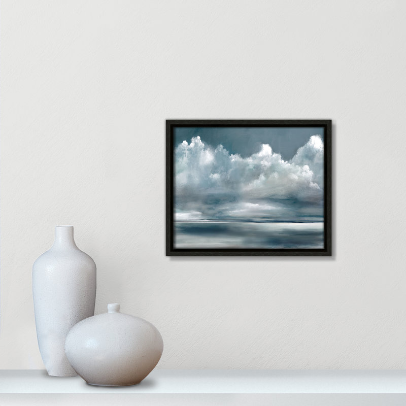 «Moody Seas» par Ruane Manning, Espresso, H 9,5 po x l 11,5 po