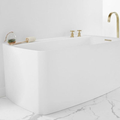 Lab 59.5'' L Freestanding Soaking Bathtub